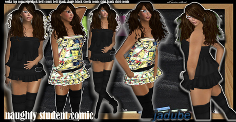 Second Life Marketplace - *jadube naughty student comic V